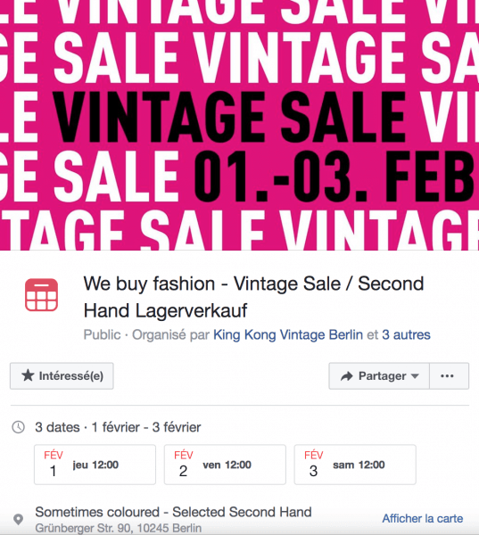 Vintage sales at Sometimes coloured